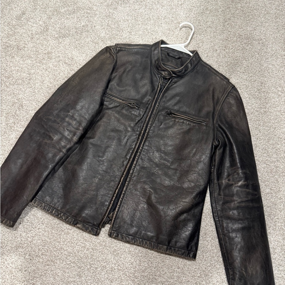 Men’s leather jacket